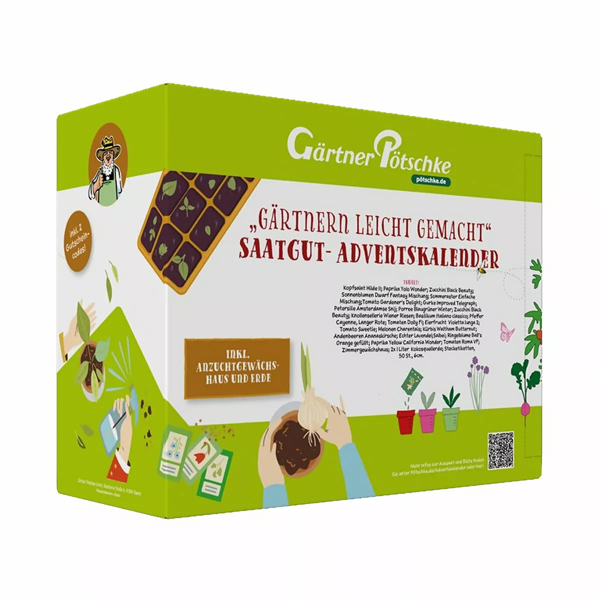 Pötschke Adventskalender Gärtner leicht gemacht Bavarian Liquids