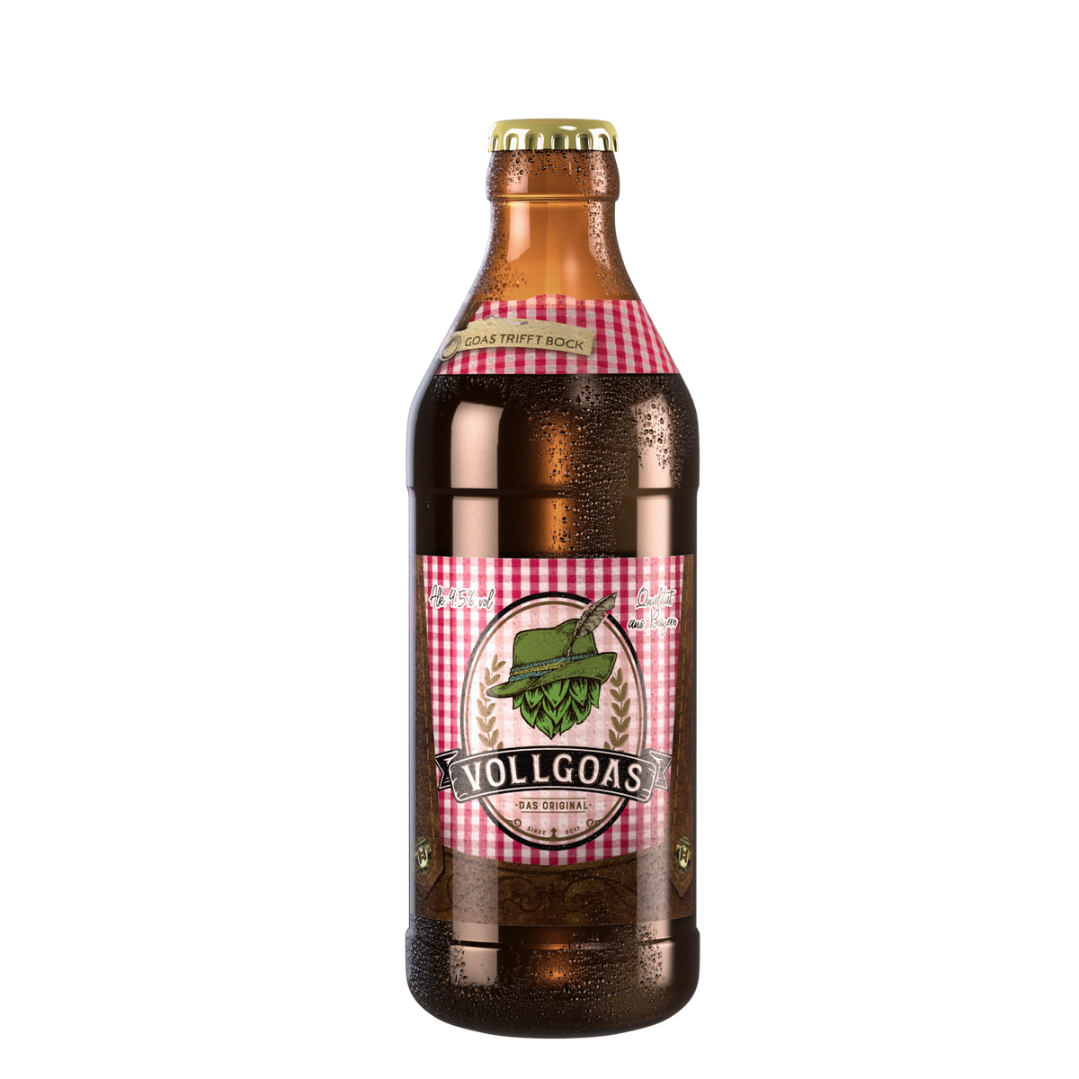 VOLLGOAS 4Pack (4x0,33l) Purer Geschmack der Goasmaß Die Goas in der